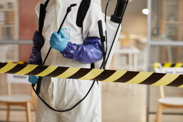 Professional Trauma Scene Cleanup technician working in Yucca Valley, CA